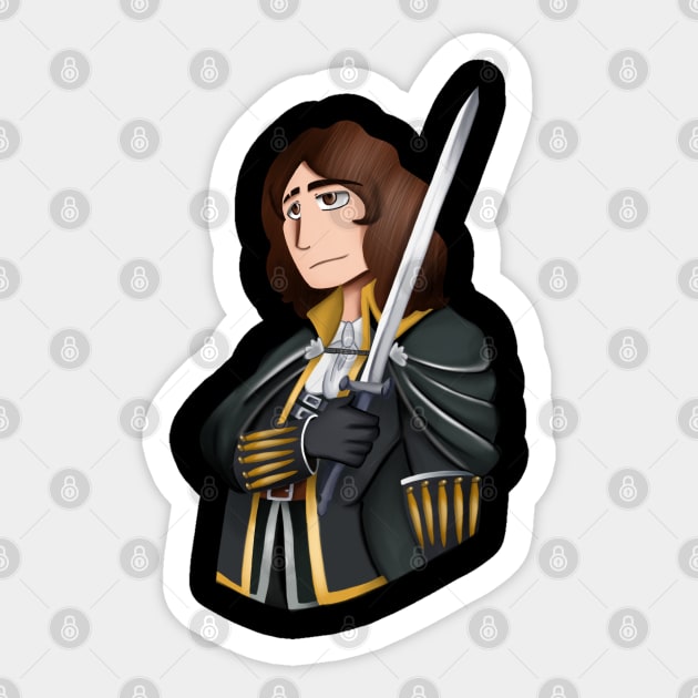 Castlevania - Danny Sexbang Sticker by ASinglePetal